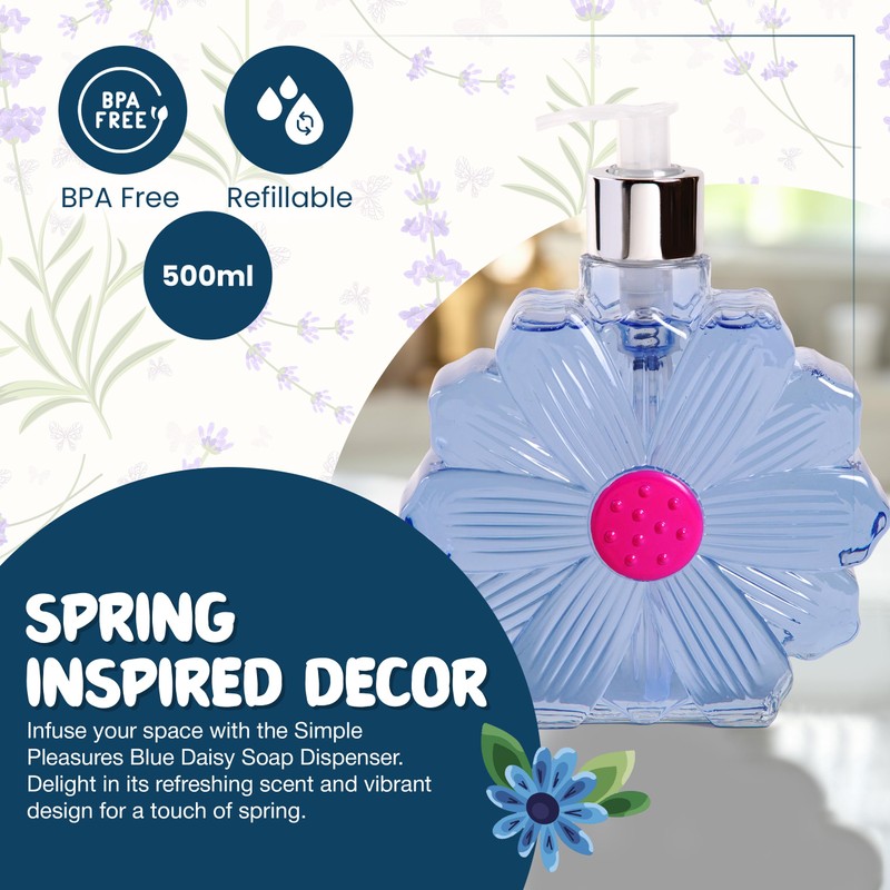 Novelty Decor Plastic Hand Soap Dispenser: Simple Pleasures Shaped Bottle