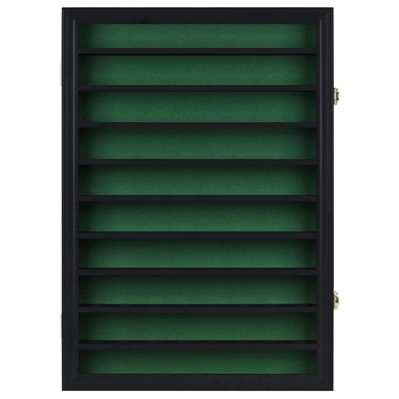 DisplayGifts 80 Golf Ball Display Case Cabinet Wall Rack Holder