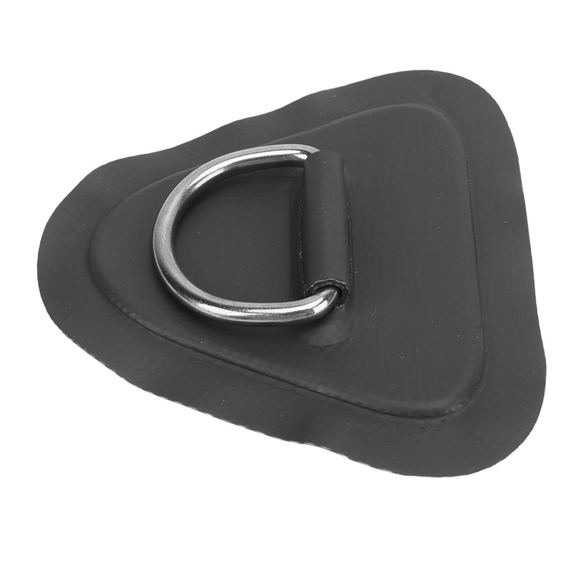 4 Pcs D Ring Patch Stainless Steel D Ring Pad