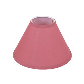 Aspen Creative 56009, Empire Uno Lamp Shade, Plum, 4" Top x 10" Bottom x 7" Slant Height, Slip UNO 33mm