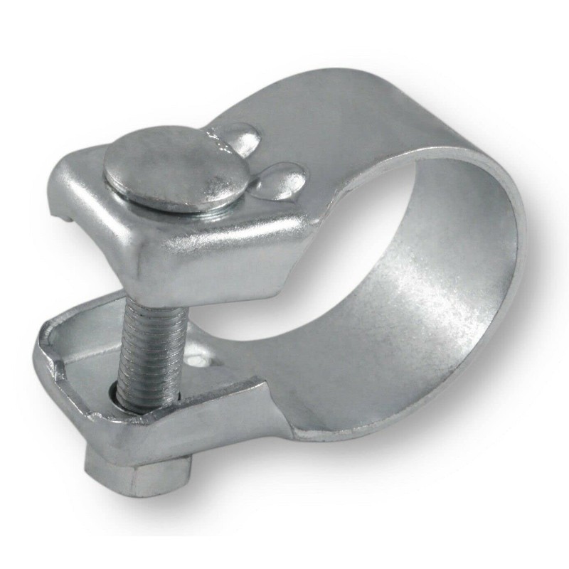 2x Wide Range Clamps Diameter 37-82 mm Exhaust Clamp Tractor