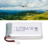 3.7V 1100mAh Battery With PH2.0 Connector Drone Flight Battery Li