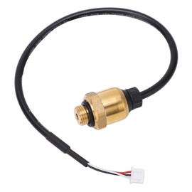 Pressure Transducer PC Copper Lightweight Anti Shock 11.8in Electric Pressure Sensor for Coffee Maker G1/4
