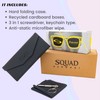 SQUAD Women's Square Sunglasses Large Rectangular Fashion Elegant 100% UV400