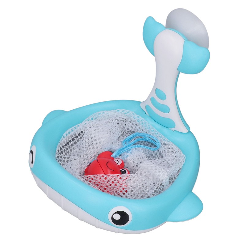 Floating Squirts Animal Toys Set Fishing Net Bath Toy Sets