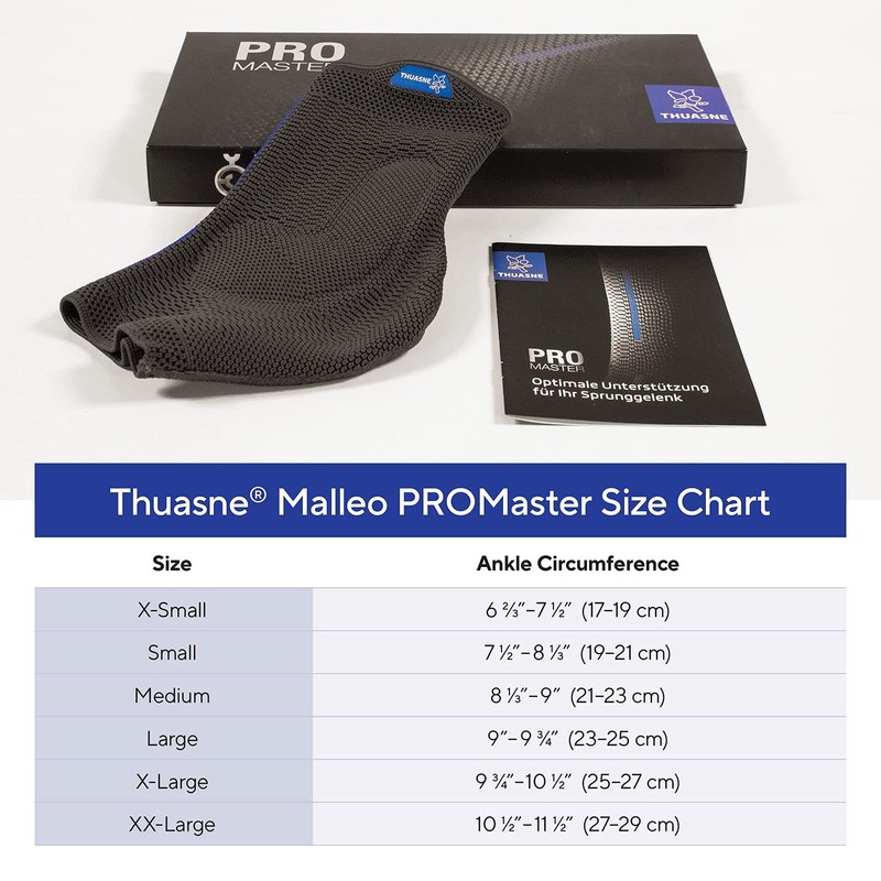 Malleo ProMASTER Ankle Support Right Xtra Large