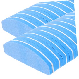 Healeved 20pcs Nail Art Sponge Strip Mini Nail Files Manicure Polishing Tools for Buffing