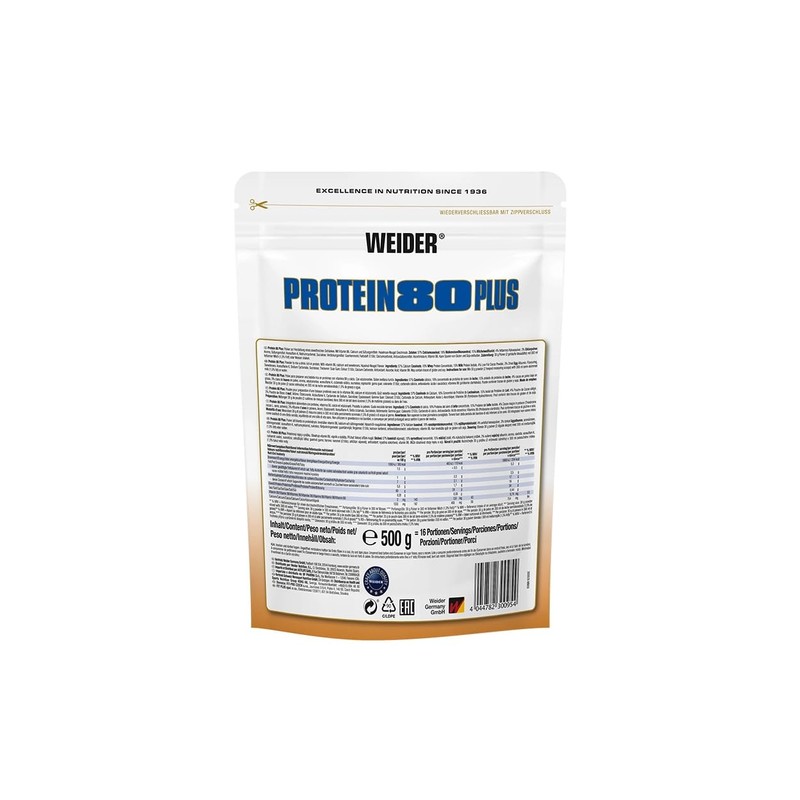 WEIDER Protein 80 Plus Multi-Component Protein Powder for Creamy, Shamelessly