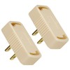 Aiwode (Beige 2-Pack) Hook Ceiling Adapter Outlet No Construction Required,