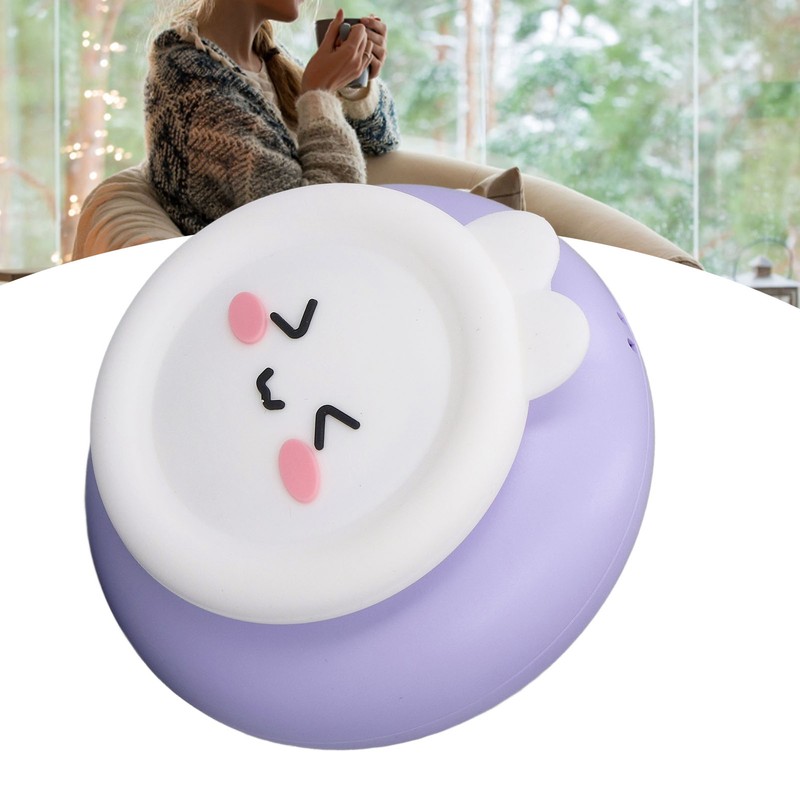 USB Hand Warmer Cartoon Style 2 Temp Modes High Safety