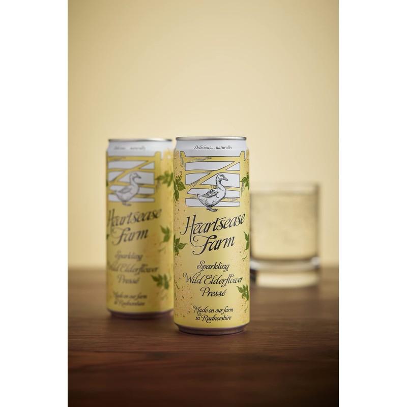 Heartsease Farm Sparkling Elderflower Presse 12 x 330ml