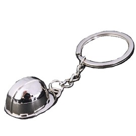 RDD 3D Metal Hard hat Helmet Builder Construction Safety Hat Keychain Novelty Gift