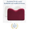 Cushion Cover Raspberry Red Single Pack, Perfect for NuMoon &