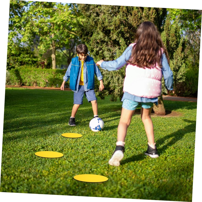 BESPORTBLE 10pcs Non Slip Football Training Marker Discs Durable Soccer