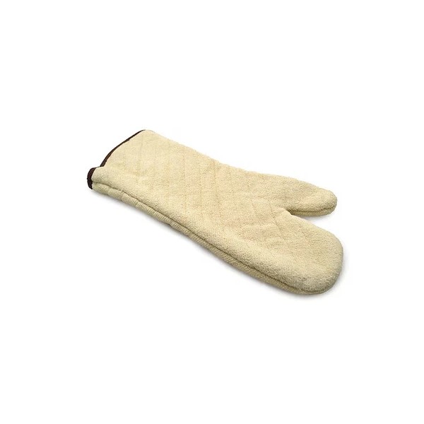 R & R Textile 01303 Oven Mitt,Hand Shaped,Natural,13In