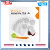 Aieve 120Pcs Aluminum Foil Seals Lid for Reusable Nespresso Pods