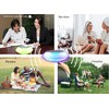 ChimaX Bluetooth Speaker, Portable Wireless Colourful Speakers, 8 RGB Light