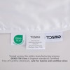 TOSMO 100% Viscose from Bamboo Comforter, Soft Breathable Cooling Silky