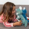 Les Déglingos PTIPOTOS by Plush Toy Netoitou The Raccoon Blue
