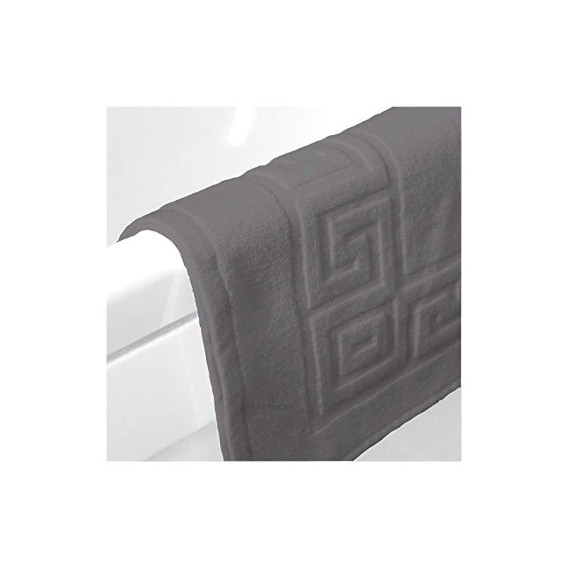 A & B TRADERS Egyptian Cotton Bath Mats Classic Greek