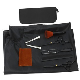 VICASKY 1set Hair Cutting Scissors Kit Thinning Shears Hair Combs and Styling Cape Professional Hairdressing Tools for Home Salon Use
