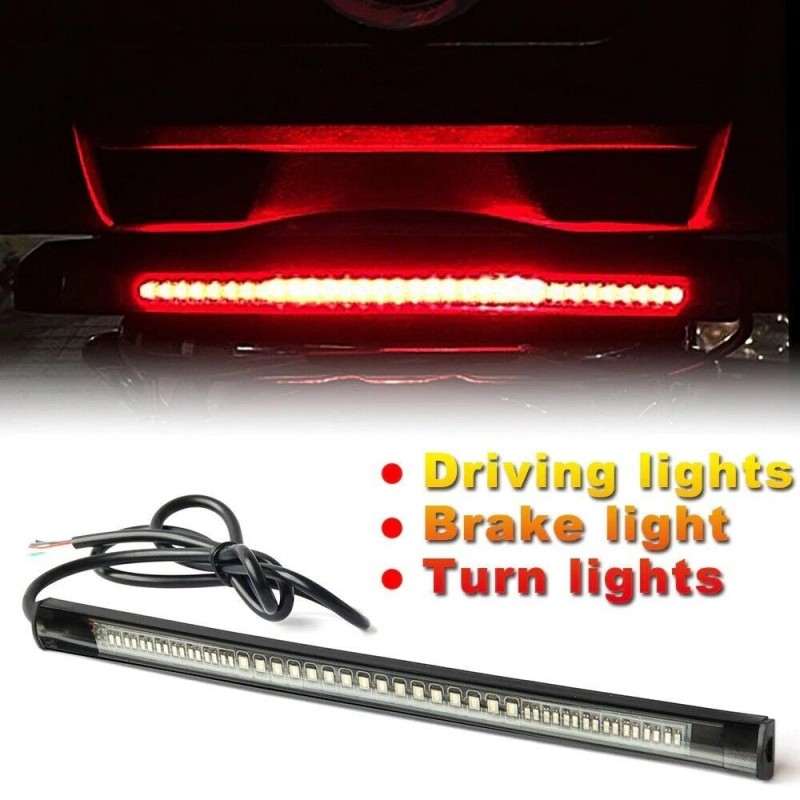 SHENKENUO Motorcycle Rear Tail light Turn Signal Brake Running Light