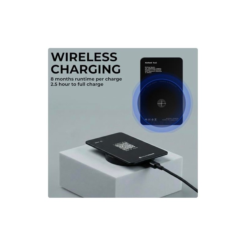 Rolling Square AirCard Dual – Bluetooth Wallet Tracker Android y