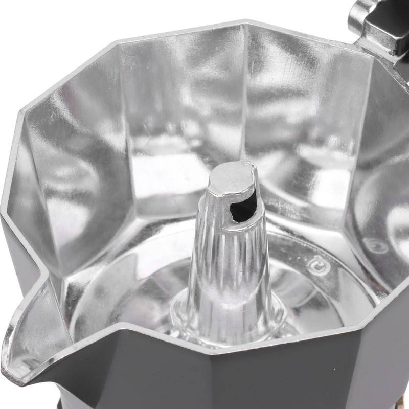 Stovetop Moka Pot Italian Hand Brewed Coffee Maker Aluminum Alloy