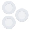 EGLO connect.z 3er-Set Smart-Home LED Bad-Einbaustrahler Fueva 6-Z, flach, Ø