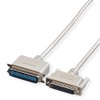 ROLINE DB25 ST - Centr.36 ST Parallel Printer Cable Grey