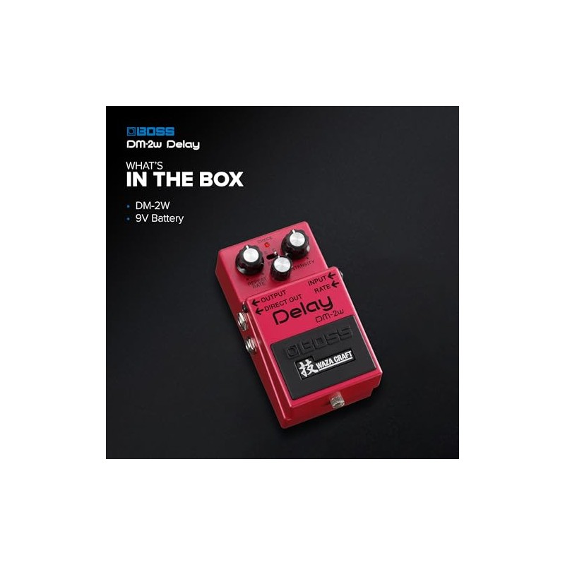 Boss DM-2W Waza Craft Delay Pedal