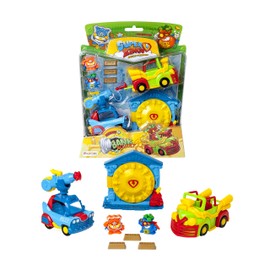 SUPERTHINGS Bank Assault - Includes 2 Exclusive Figures and 2 Exclusive Vehicles