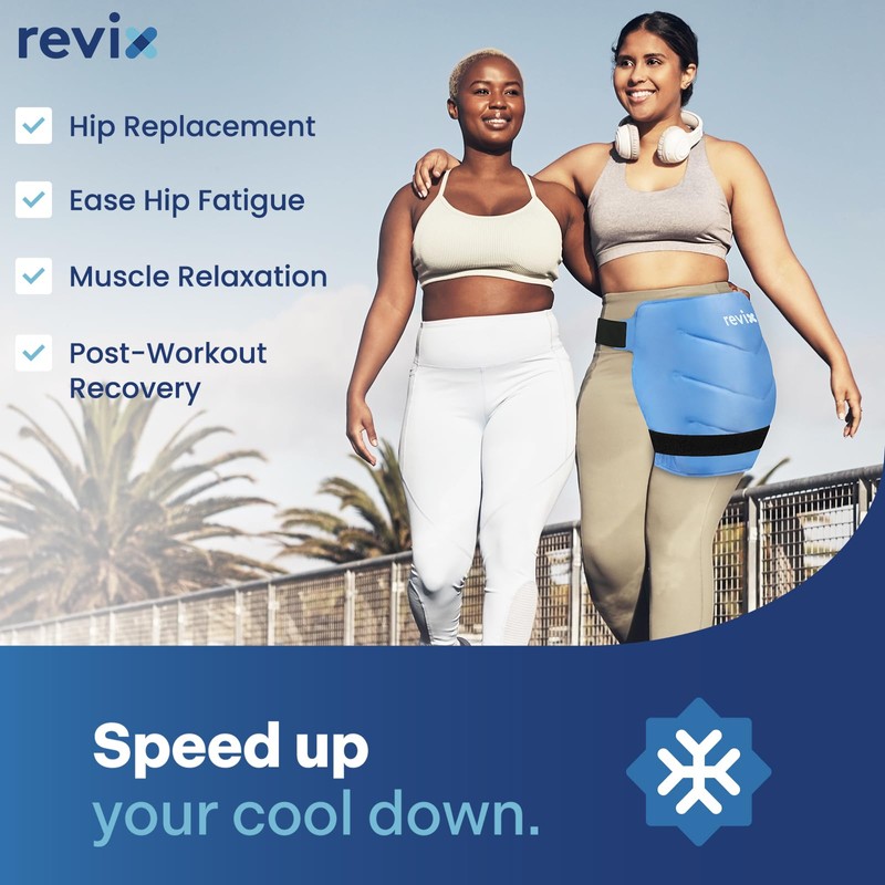 REVIX Extra Large Cold Pack for Hip Replacement, Reusable Ice