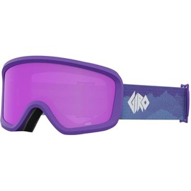 Giro Chico 2.0 Toddler Snowboard Ski Goggles - for Kids, Boys & Girls 2-4 - Purple Linticular Strap w/Amber Rose Lens