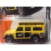 LAND ROVER DEFENDER 110 (Yellow) MBX Explorers 2012 Matchbox 1:64