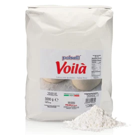 POLSELLI Voila, Spolvero "00" Table & Dusting Flour, Soft Wheat Flour, 5 kg