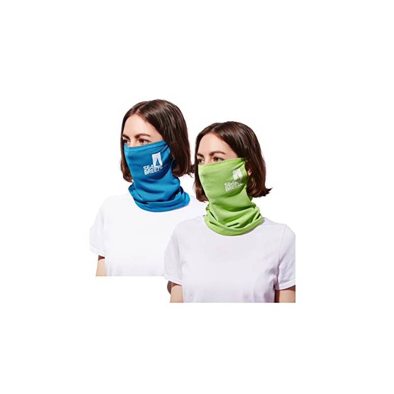 Sea Breeze Face Cover Neck Cooler, Unisex, Adult, multicolor