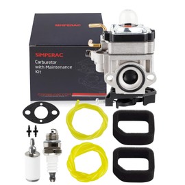 SIMPERAC RY38BP Carburetor for Ryobi 308054129 RY38BP 38cc Backpack Blower RY38BP Parts with Air Filter Kit