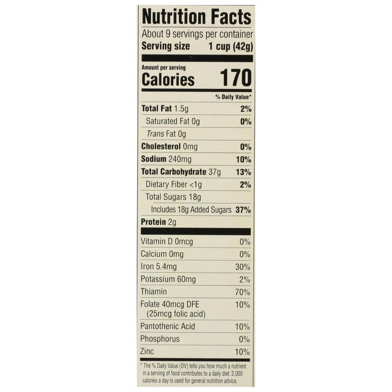 Mom's Best Cereals Crispy Cocoa Rice Cereal 13 oz (Pack