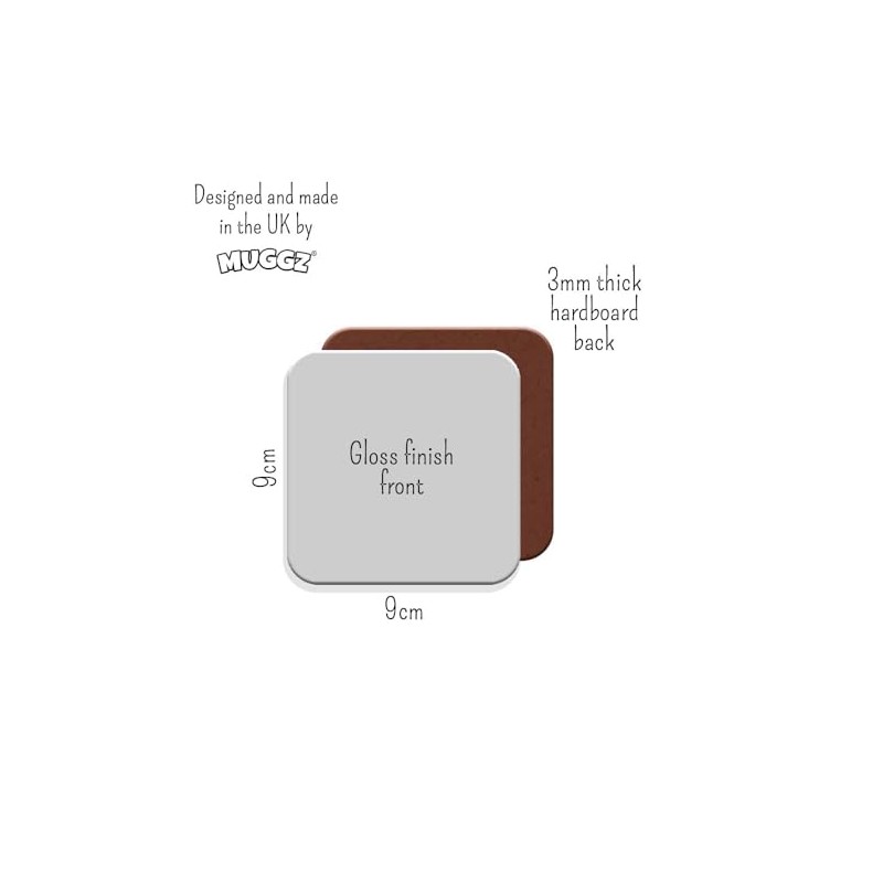 Uncle Coaster - Worlds Best Uncle Gift - Giftset -