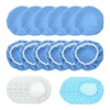 sourcing map 20pcs Car Polisher Bonnet Buffing Pad Set Micro-Fiber