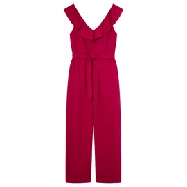 Springfield Women's Modern Blouse Polo Style Print, Gris oscuro