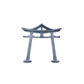 KARESANSUI Mini Japanese Torii Shrine for Diorama, Terrarium & Spider Tank Decor, Zen Garden For Desk Kit, Paludarium Decorations, Miniature House kit, Dollhouse Accessories, Fairy Garden Kit