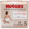 Huggies Size 5 Diapers, Skin Essentials Baby Diapers, Size 5