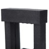 Wakects Indoor Desktop Fountain Waterfall, LED Indoor Fountain Illuminated Waterfall