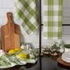 DII Classic Farmhouse Kitchen Collection, Cotton, Antique Green, Dishtowel Set