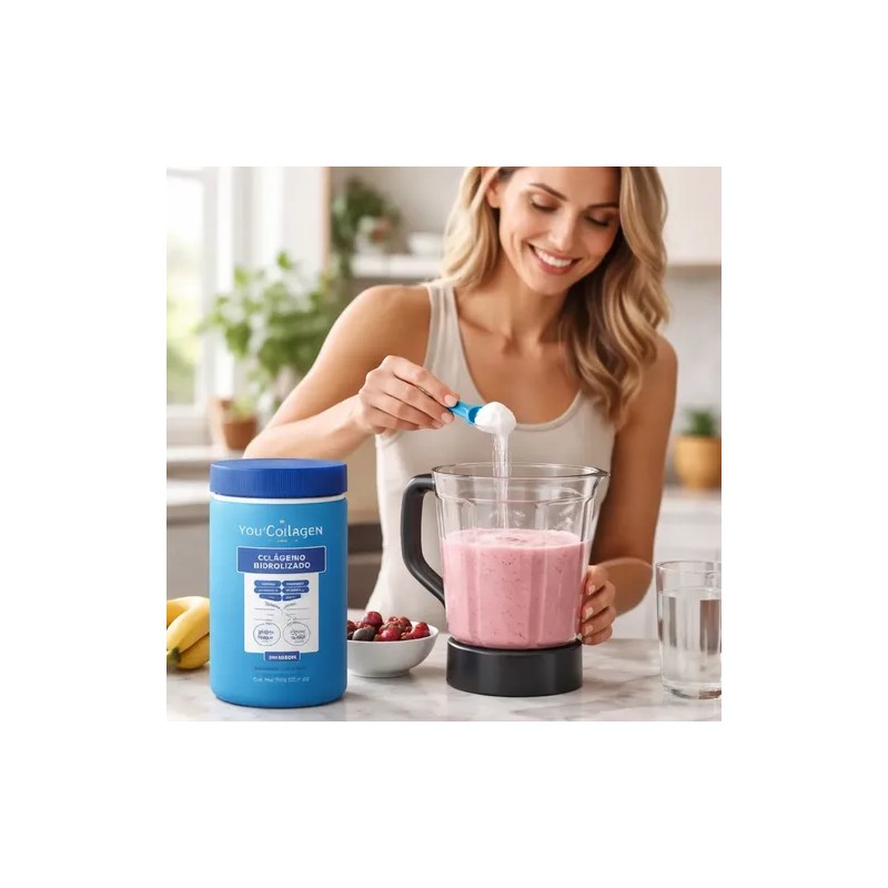 You Collagen Colageno Hidrolizado Con Biotina Vit D 345g Sfn