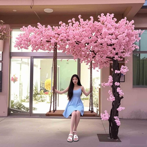 Generic Cherry Blossom Tree Artificial Cherry Blossom Trees Fake Cherry