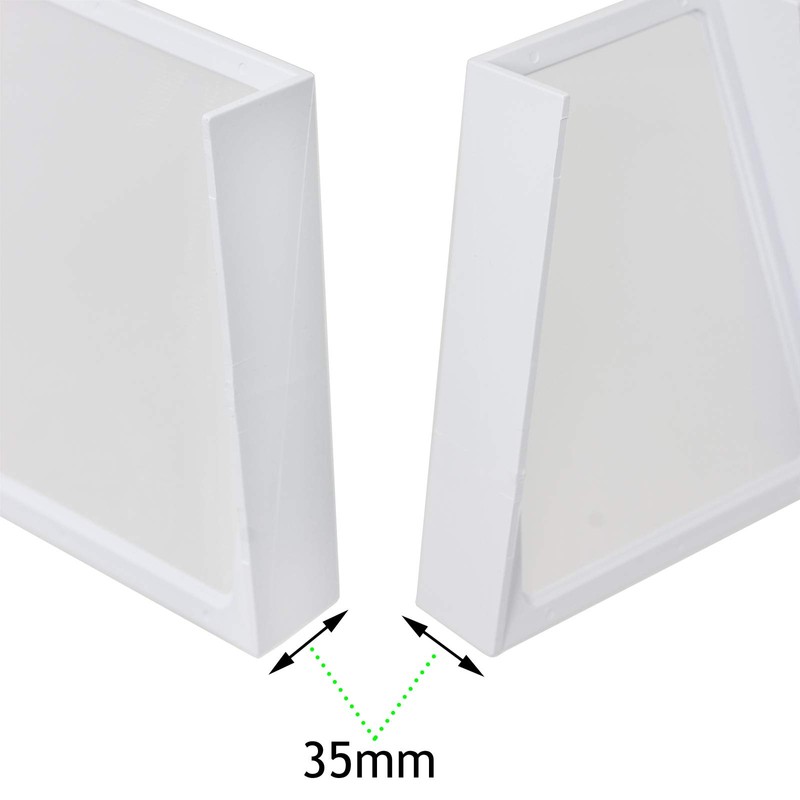 SPARES2GO Fluff Lint Filter Compatible with White Knight Tumble Dryer