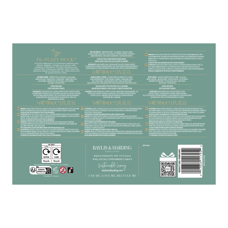 Baylis & Harding The Fuzzy Duck Winter Wonderland Time For